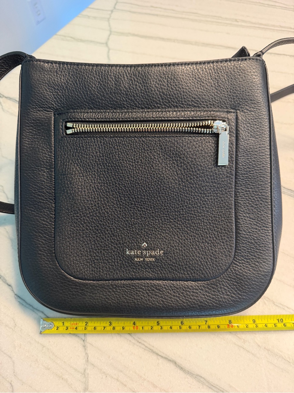 Kate Spade Black Pebbled Leather Crossbody bag